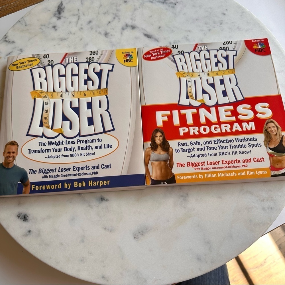 The Biggest Loser Weight Loss Program and Fitness Program Books